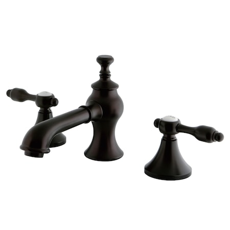 Kingston Brass KC7065TAL 8" Widespread Bathroom Faucet, Oil Rubbed Bronze KC7065TAL